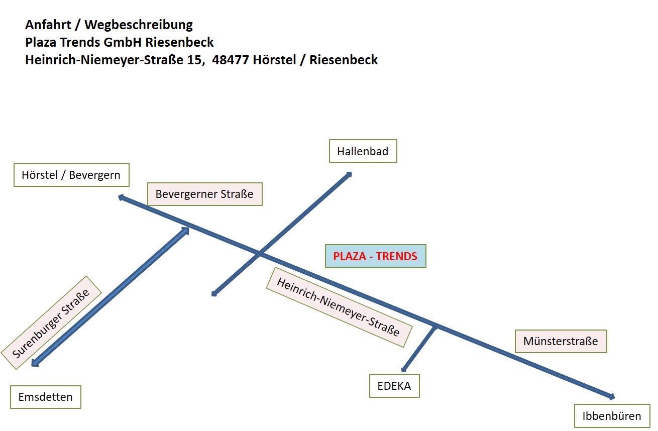 PLAZA Trends - Standort Riesenbeck